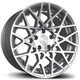 Avid1 AV-36 Wheels Silver Avid1 AV-36 Wheels Silver